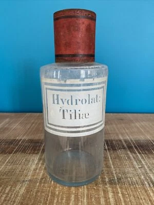 Pot A Pharmacie Apothicaire 19em Verre Soufflé Cabinet De Curiosité  - Photo 1/4