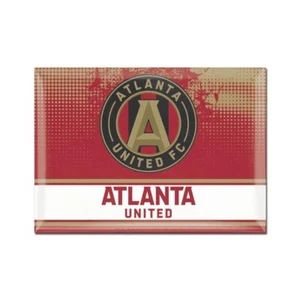 DOS (2) IMANES METÁLICOS ATLANTA UNITED FC, 2,5" X 3,5" DE WINCRAFT - Imagen 1 de 1