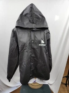 Independent Trading Co. Mens Water-Resistant Hooded Windbreaker - GRAY NWT - Picture 1 of 3