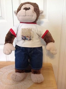 BÄR - Build A Bear Affe mit High School Musical Shirt & Jeans - Bild 1 von 4