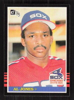 1985 Donruss #404 Al Jones Rookie Chicago White Sox - Image 1 of 2