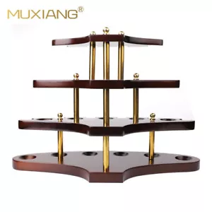 Wooden Tobacco Pipe Stand Rack Display for 15 Tobacco Smoking Pipes Holder - Picture 1 of 10
