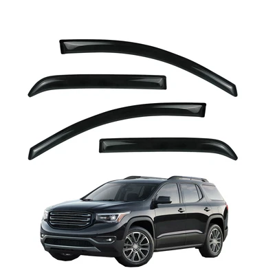 Window Visor Vent Deflector For 2007-2016 GMC Acadia 07-10 Saturn Outlook Guards Foto 1 de 4