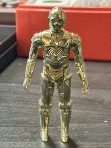 Figura de acción droide vintage 1977 Star Wars C-3PO Kenner Hong Kong excelente estado - Imagen 1 de 14