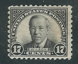 #623...17 Cent...Wilson... Mint Hinged - Picture 1 of 1