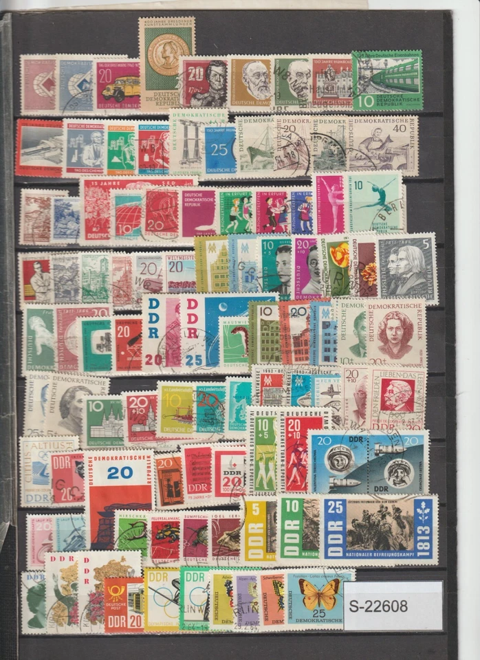 Germany DDR mixed lot S-22608 - Image 1 of 1