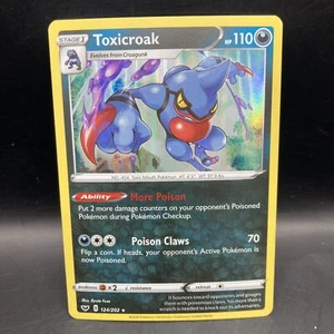 Toxicroak 124/202 Swsh01: Sword & Shield Holo - Picture 1 of 2