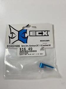 ECX ECX331006 STEERING ARM ALUMINUM 24T 1/10 2WD/4WD ALL NEW NIP - Picture 1 of 2