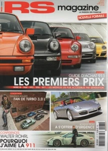 RS MAGAZINE 177 PORSCHE 987 BOXSTER RS60 SPYDER 917 REPLICA 911 TURBO 3.0 996 34 - Imagen 1 de 3