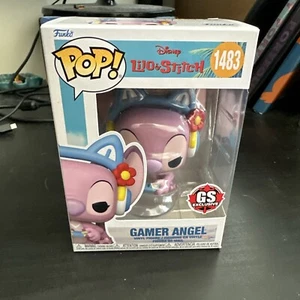 Funko #1483 Gamer Angel Gamestop Exclusive - In Hand - Include Protector - Picture 1 of 6
