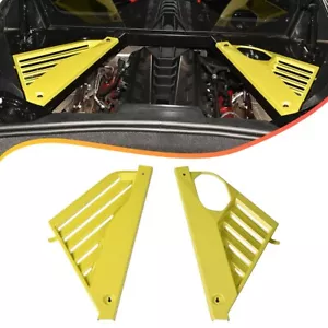 For Corvette C8 Stingray Z51 2020-2024 Engine Bay Cover Panel Covers Yellow US - Foto 1 di 10