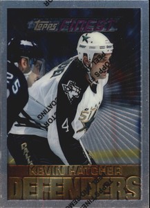 1995-96 Finest Stars Hockey Card #148 Kevin Hatcher S
