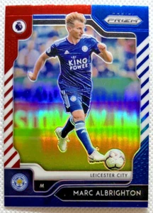 2019-20 Panini Prizm Premier League #78 Marc Albrighton Red White Blue Prizm - Bild 1 von 2