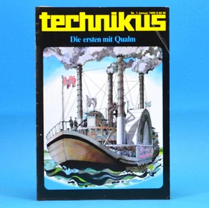 technikus 1 1980 Dampfschiff Fulton Welsbach Fla Piraten Adler Multicar Ogar B - Bild 1 von 1