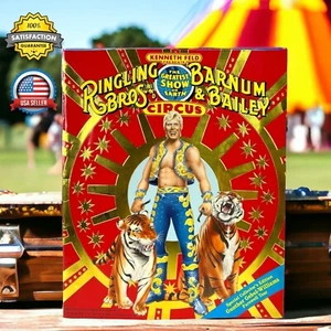 Programa de recuerdos vintage de los 90 Ringling Bros & Barnum Bailey Circus 119 con póster - Imagen 1 de 21