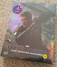 CAPTAIN AMERICA WINTER SOLDIER KimchiDVD Steelbook Blu-ray FULL SLIP A2 LAST SET