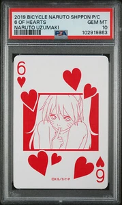 Bicicleta Naruto Shippuden 2019 6 corazones Naruto Uzumaki PSA 10 - Imagen 1 de 1