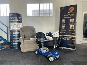 ⭐️ One Rehab Illusion⭐️ Lithium Lightweight Transportable Mobility Scooter *NEW* - Picture 1 of 3