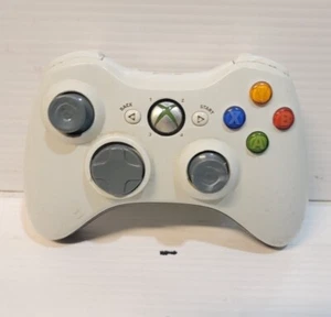 Official Microsoft Xbox 360 Black Wireless Controller! ~  Authentic! NO BACK - Picture 1 of 4