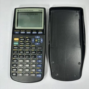 Texas Instruments TI-83 Graphing Calculator Tested & Working CLEAN NO ENGRAVING - Picture 1 of 8