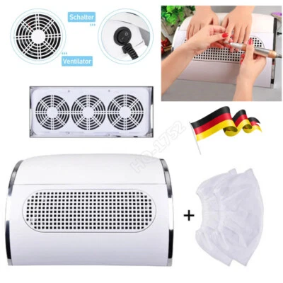 Nagel - Staubabsaugung Nagelstaubabsaugung Nagelstaubsauger Nageltisch Maniküre - Bild 1 von 4