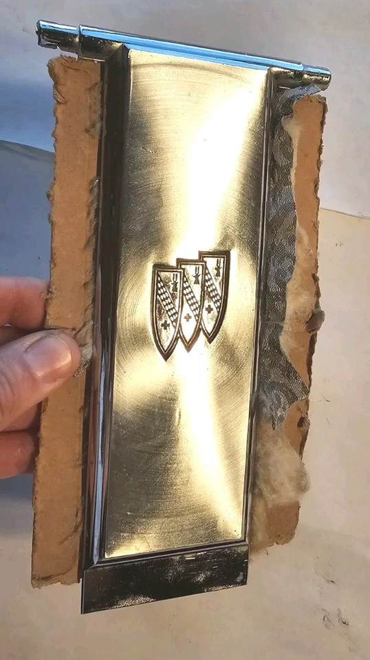 Buick 1963 panel de puerta emblema Electra 225 Lesabre Wildcat como nuevo original OEM Foto 1 de 4