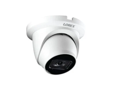 Lorex A14-4K (8MP) IP Wired Turret Security Camera, Listen-In Audio Smart Motion - Image 1 of 4
