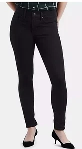 NEW Women's Levi's 311 Shaping Skinny Black Jeans Size 8 - Picture 1 of 13