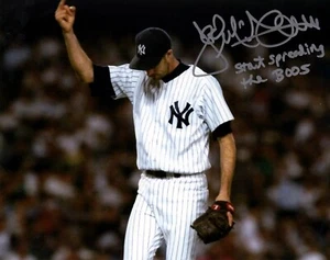 Jack McDowell Signed NY Yankees 8x10 Photo w/ Start Spreading the Boos LSCM COA - Picture 1 of 1