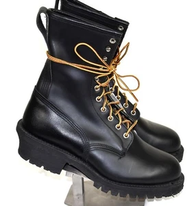 NEW RED WING 699 Wildland Fire Fighter Vibram Logger BOOTS 9.5 E USA Made 2008 - Picture 1 of 13