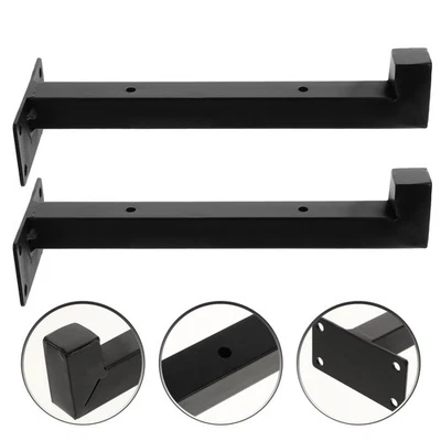  2 Pcs Étagère Flottante Équerres Pour Étagères Support D'étagère - Photo 1/4