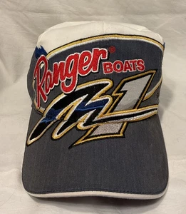 Vintage RANGER BASS BOATS M1 ANGELN TURNIER KAPPE MÜTZE LIMITIERTE AUFLAGE SNAPBACK - Bild 1 von 7