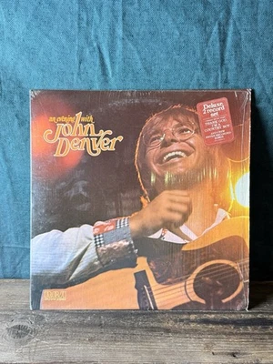 John Denver An Evening With 2 LP 1975 RCA CPL2-0764 Shrink VG+ Dynaflex - Image 1 of 4