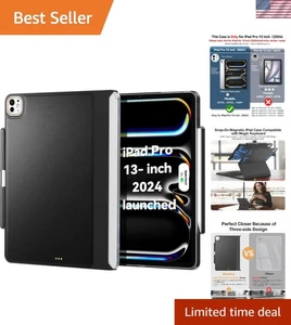 Magic Keyboard Hülle für Apple iPad Pro 13 Zoll M4 2024: Kabellos Aluminiumlegierung - Bild 1 von 11