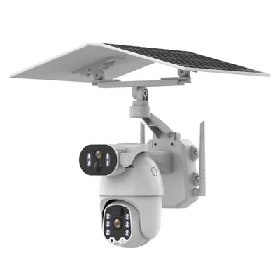 1080P HD Waterproof 4G Solar Wireless Camera Color Night WiFi CCTV Surveillance - Image 1 of 4