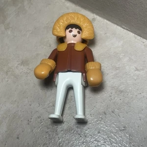 Figura esquimal Playmobil 1974 vintage 3454 guantes/sombrero - Imagen 1 de 2