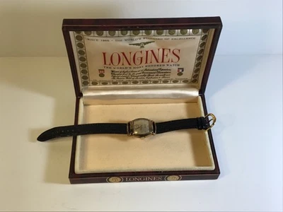 Vintage Longines 17 Jewels 10K Gold Filled Men’s Watch with Box - Image 1 of 4
