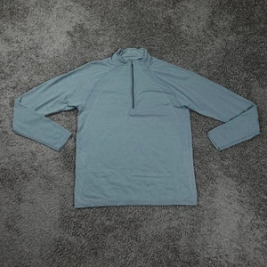 Lululemon Pullover Mens Large 1/4 Zip Stretch Breathable Athleisure Metal Vent - Picture 1 of 11