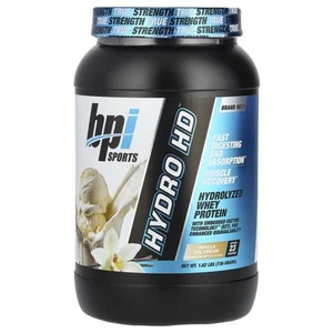 Hydro HD™, Hydrolyzed Whey Protein, Vanilla Ice Cream, 1.62 lbs (736 g) - Picture 1 of 2