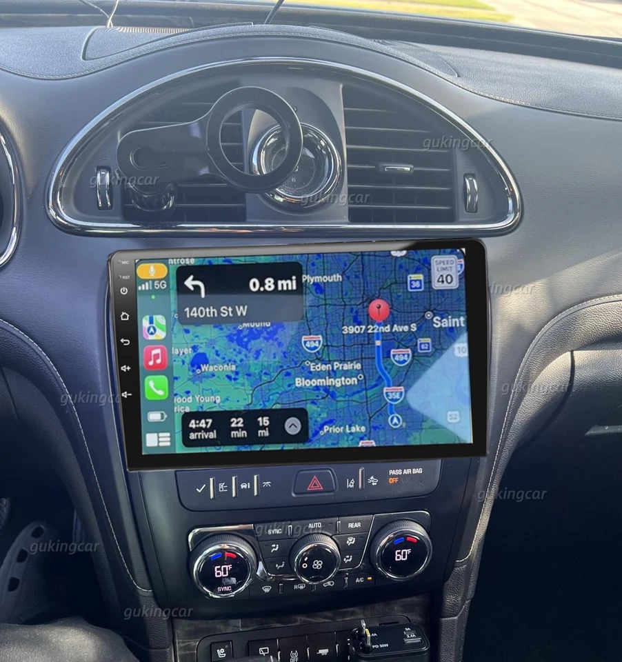 10.1" For 2013-2017 Buick Enclave Carplay Android14 Car Stereo Radio GPS 4+64GB Foto 1 de 4