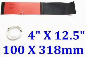 4" X 12.5" 100 X 318mm 240W Nitrous Bottle Heater 10 / 15LB CEUL Flexible Heater - Picture 1 of 12