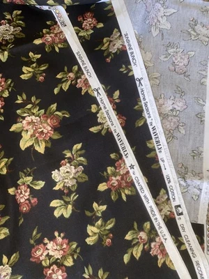 Tela decorativa Waverly 100 % algodón para el hogar estaciones sol ramo 2+ yardas 46x96 Foto 1 de 2