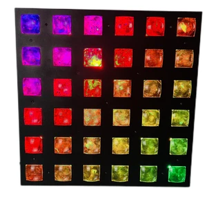 LED matrix 6x6 beam panel 36x12W rgbw 4in1 led matrix light stage light party - Picture 1 of 11