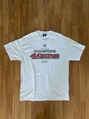 Camiseta gráfica vintage de los 49ers 2012 NFC Champions Foto 1 de 4