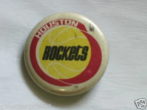 Houston Rockets Basketball Pin Vintage Pinback , (**) - Picture 1 of 1
