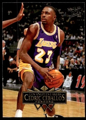 1995-96 Ultra Cedric Ceballos Los Angeles Lakers #87 - Image 1 of 2