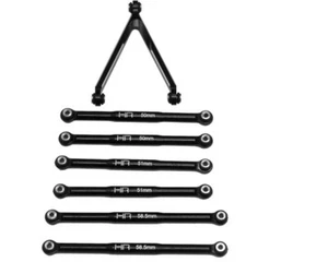 Hot Racing SXTF133J01 Axial SCX24 Aluminum LWB Link Set - Picture 1 of 10