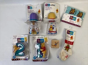 Winnie The Pooh & Friends Disney Vintage Lot Of Random Items New - Picture 1 of 16