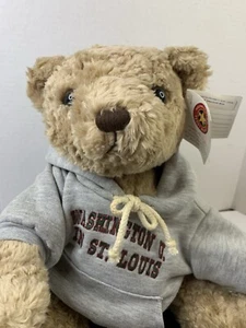 Washington U In St. Louis Herrington Collegiate Plush Jointed Teddy Bear NWT 17” - Picture 1 of 11