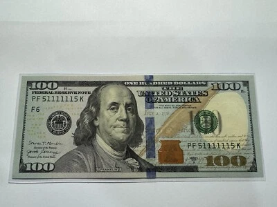 100 Dollars 2017 Serial Super Radar 51111115 SUPER GEM PMG-68_LDP Shop. - Image 1 of 4